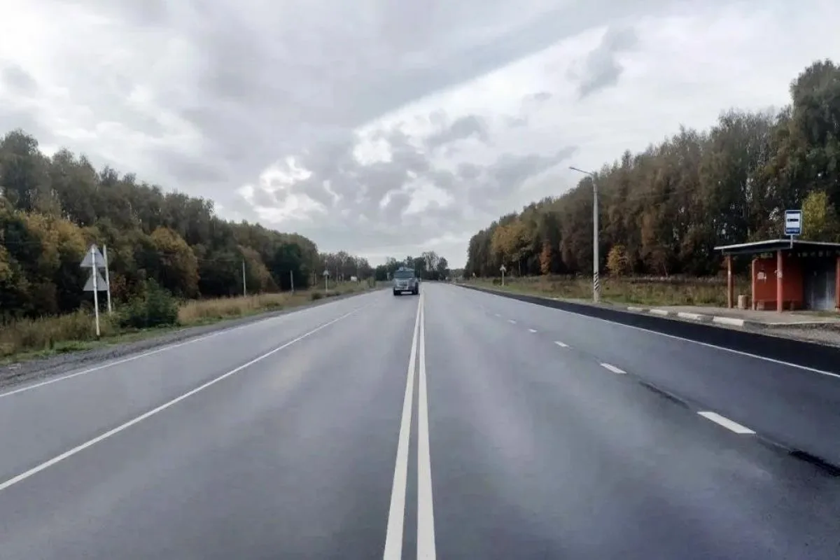 🚧 Во Владимирской области обновили участок трассы к Новоалександрово