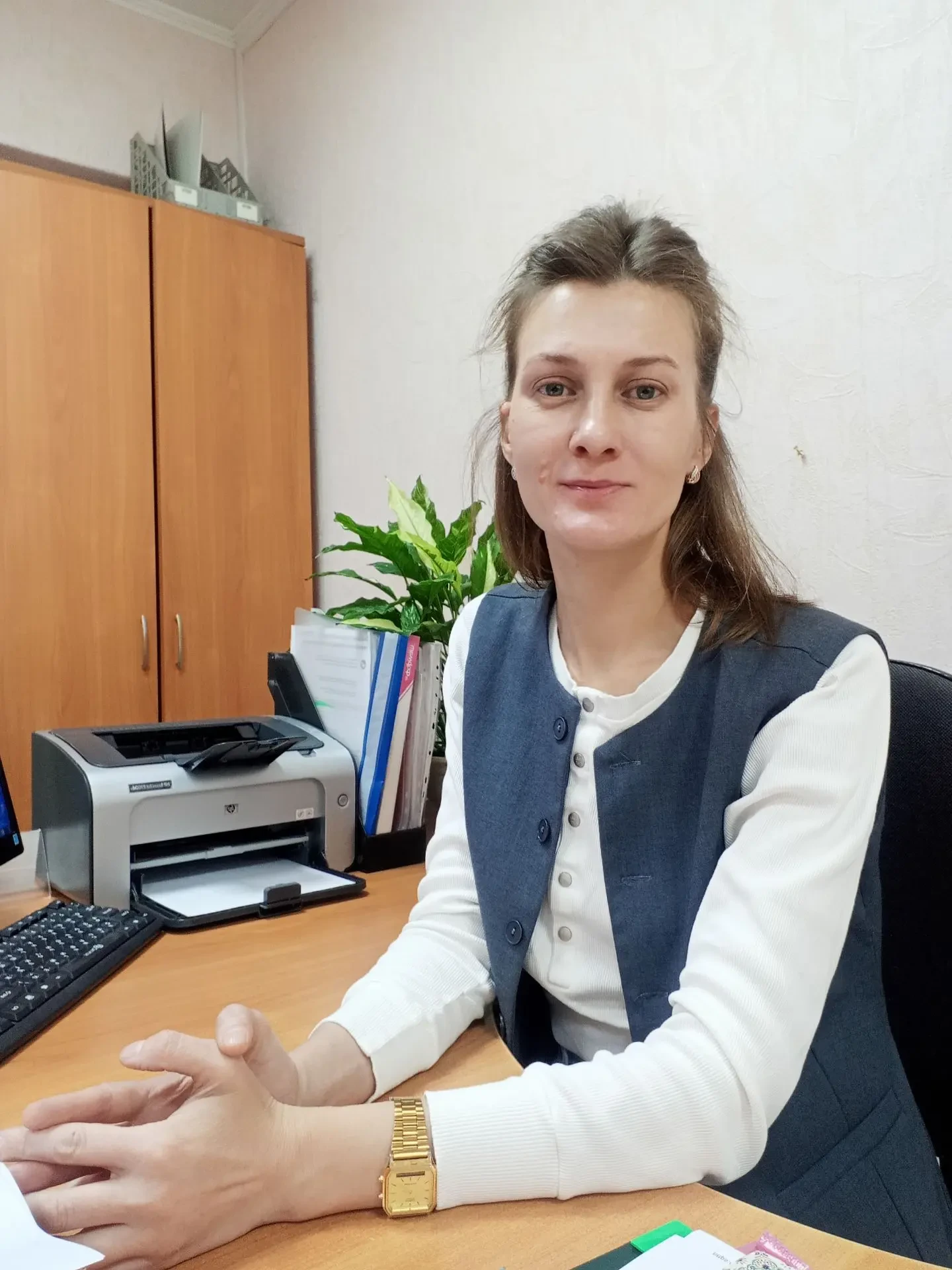 Вместе со мной в зале работает Ольга Власова — специалист центра занятости.