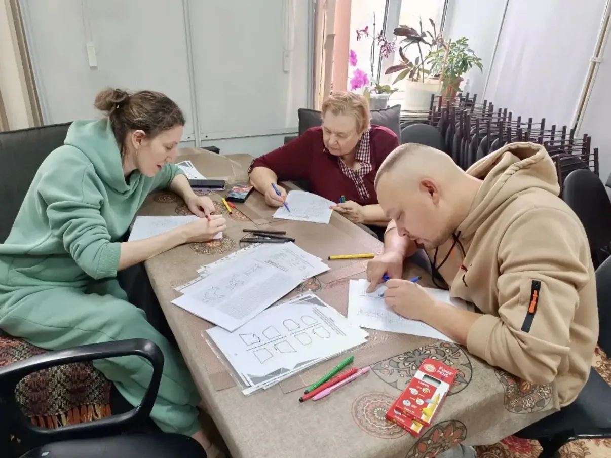 🧩Сегодня участники Кировского районного отделения Всероссийского общества инвалидов вы...