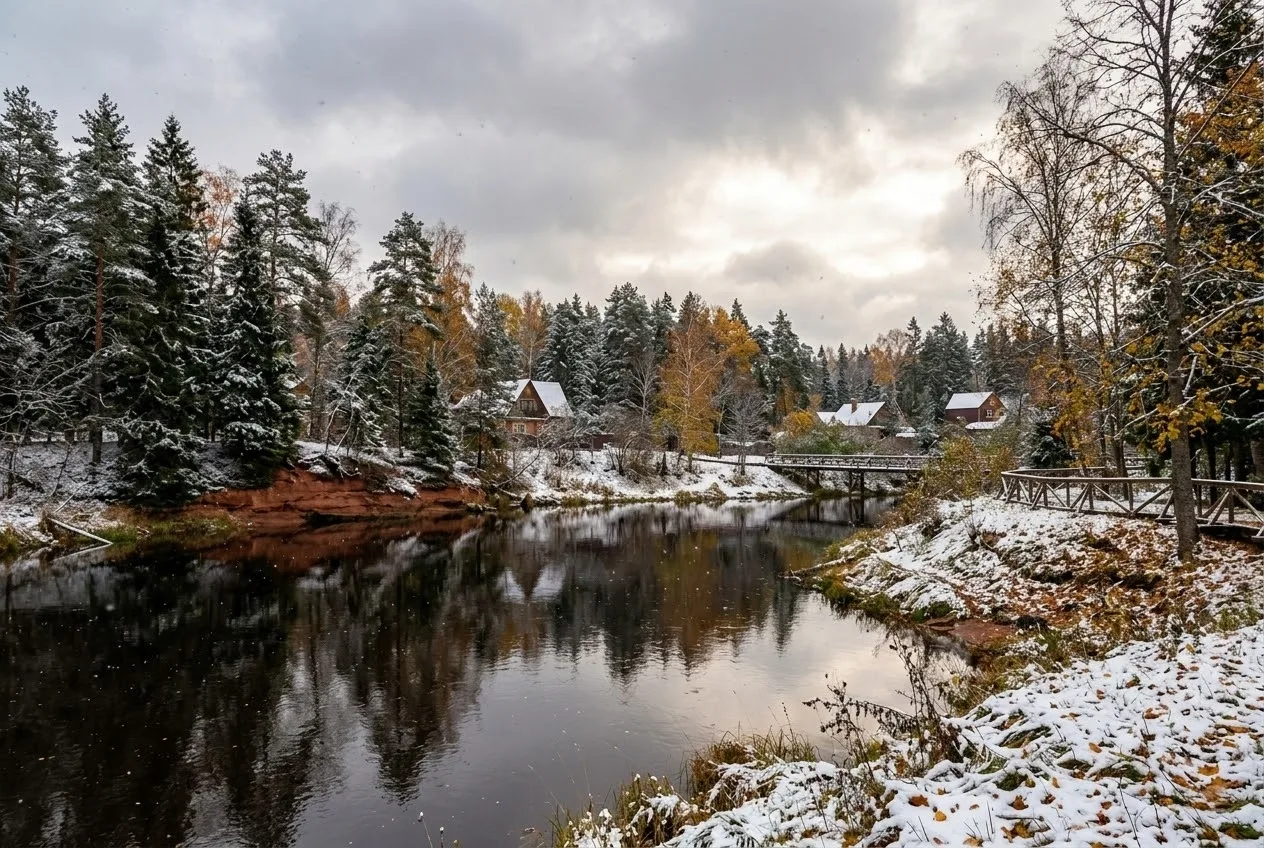 ❄️ Готовим тёплые куртки: к концу октября в регионе прогнозируют первый снег!