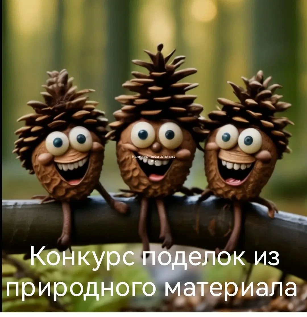 Шишкодром - 2026": как прошел наш конкурс осенних  поделок! 🍁🍂🌲