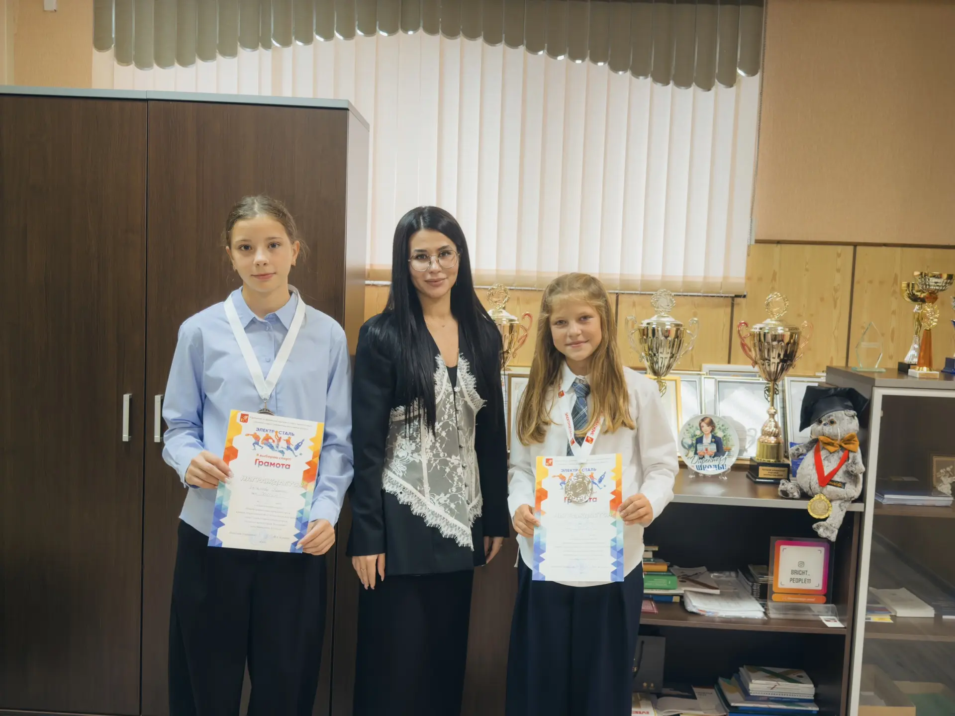 🏅 НАГРАЖДЕНИЕ НАШИХ ЧЕМПИОНОК! 🏃‍♀️🏆