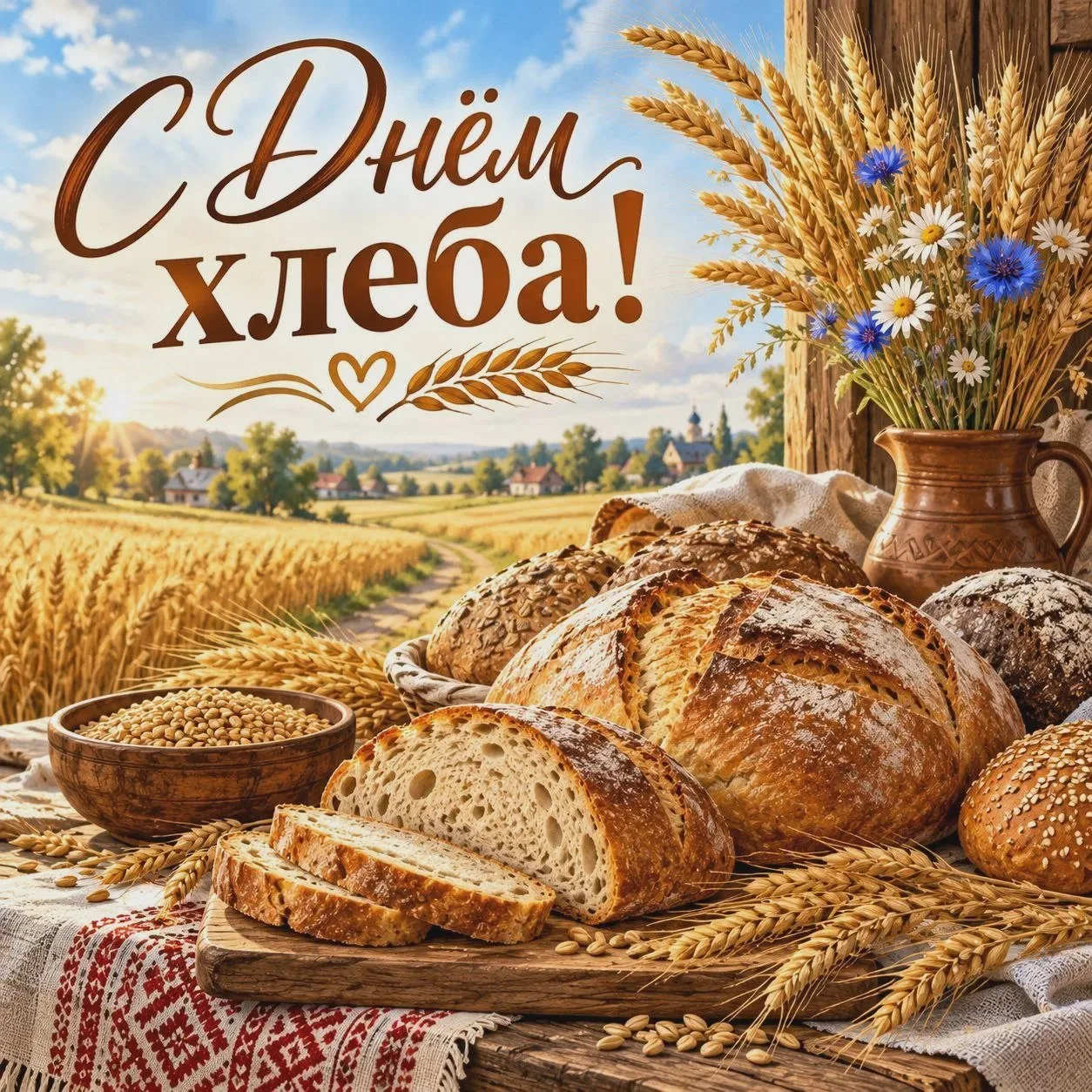 🍞 16 октября — Всемирный день хлеба