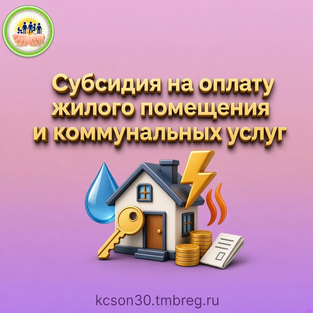 🏠Субсидия на оплату жилого помещения и коммунальных услуг