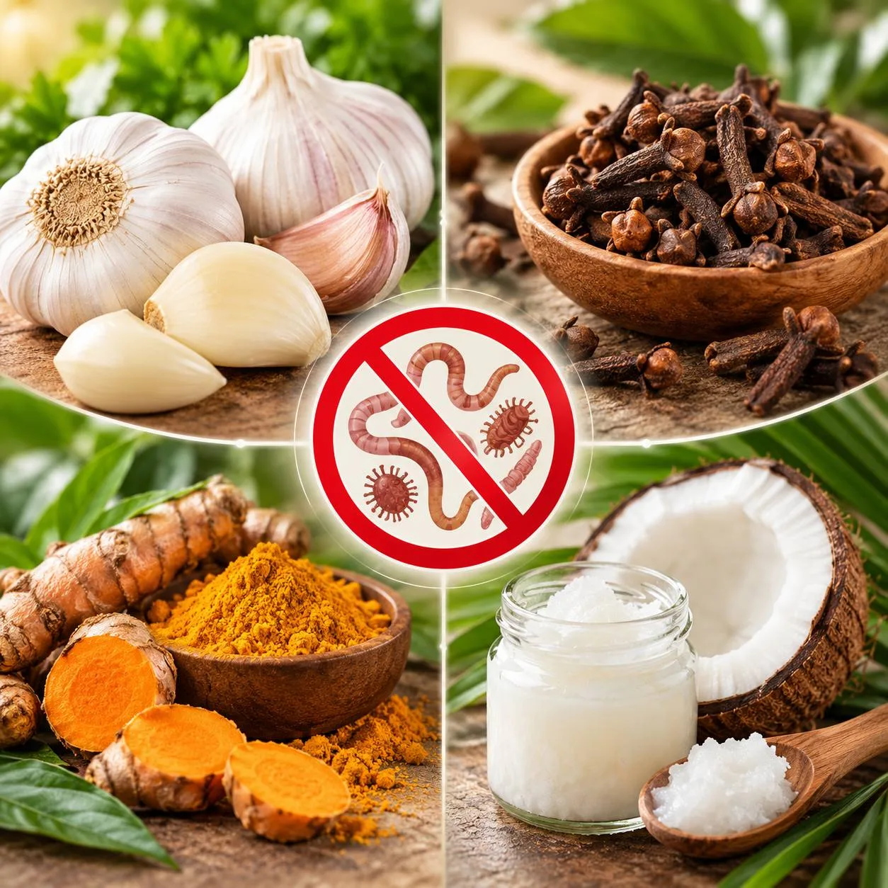 🦠 4 ПРОДУКТА ДЛЯ ПРОФИЛАКТИКИ ПАРАЗИТОВ
