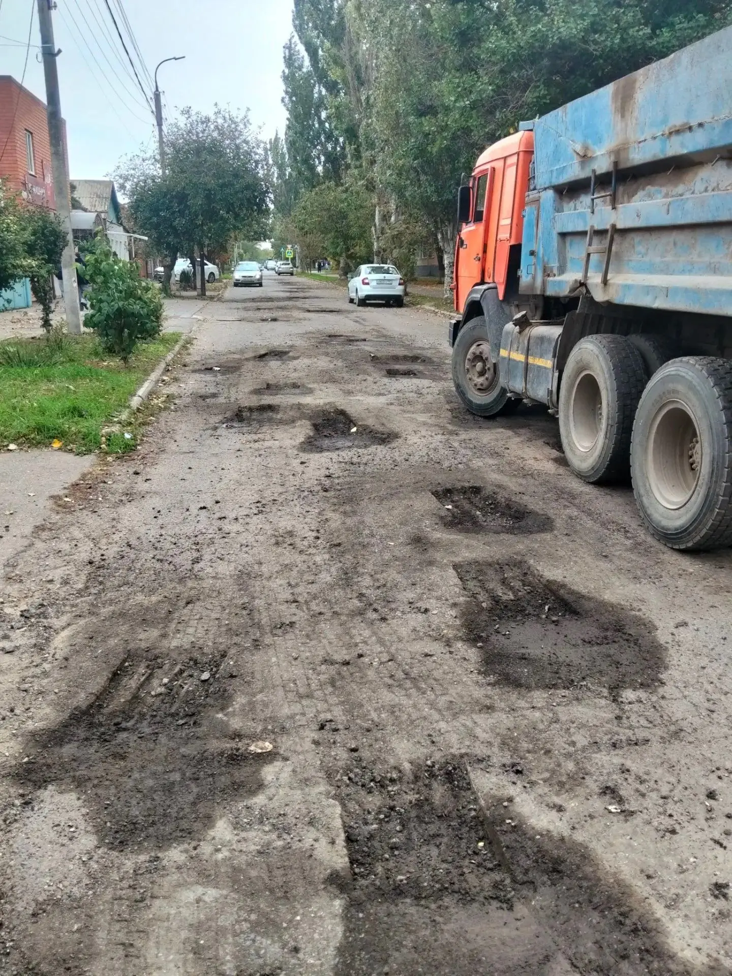 🚧Долгожданный ямочный ремонт начался в Ейске