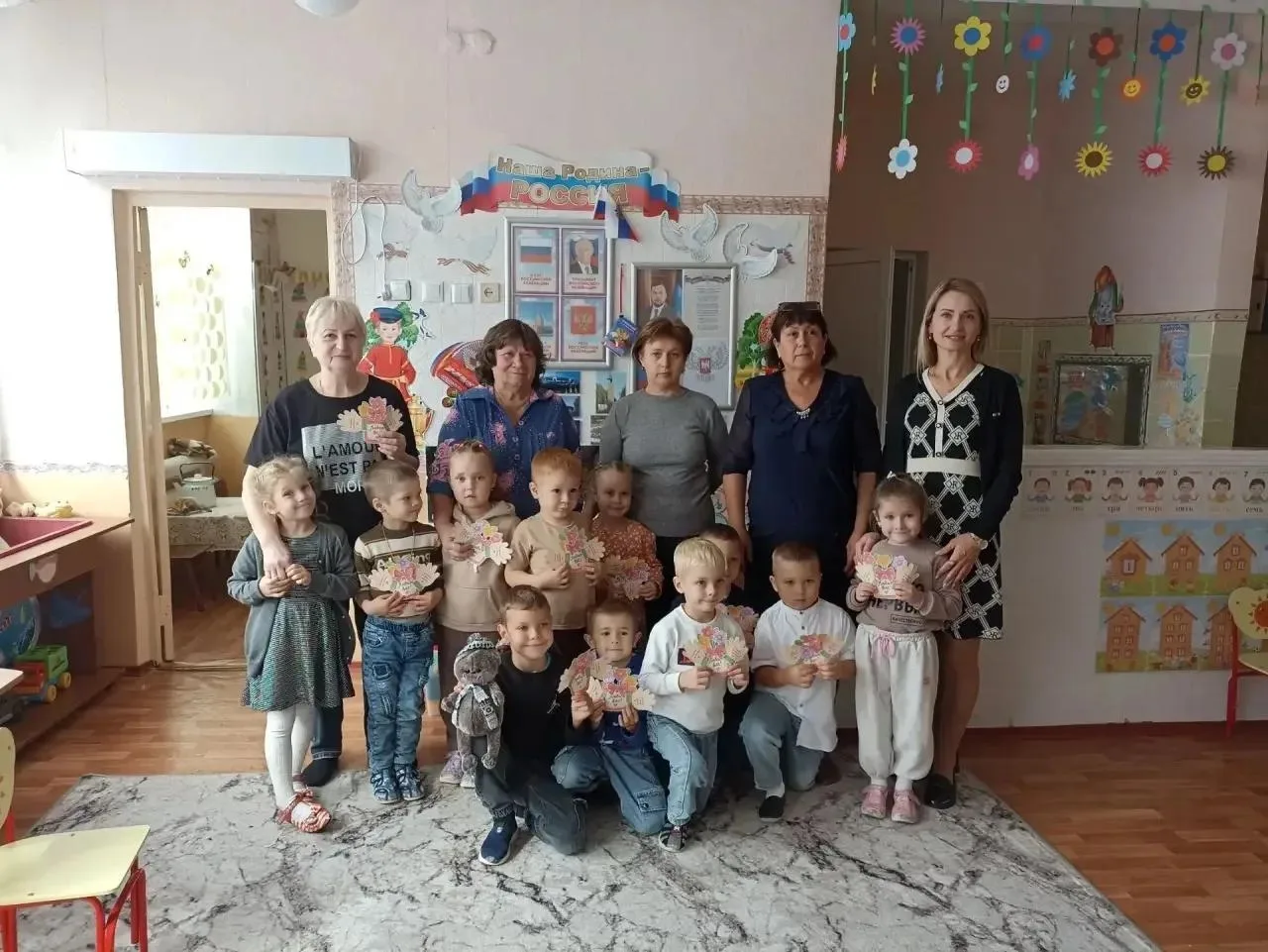 В Тельмановский детский сад "Катюша пригласили бабушек на занятие