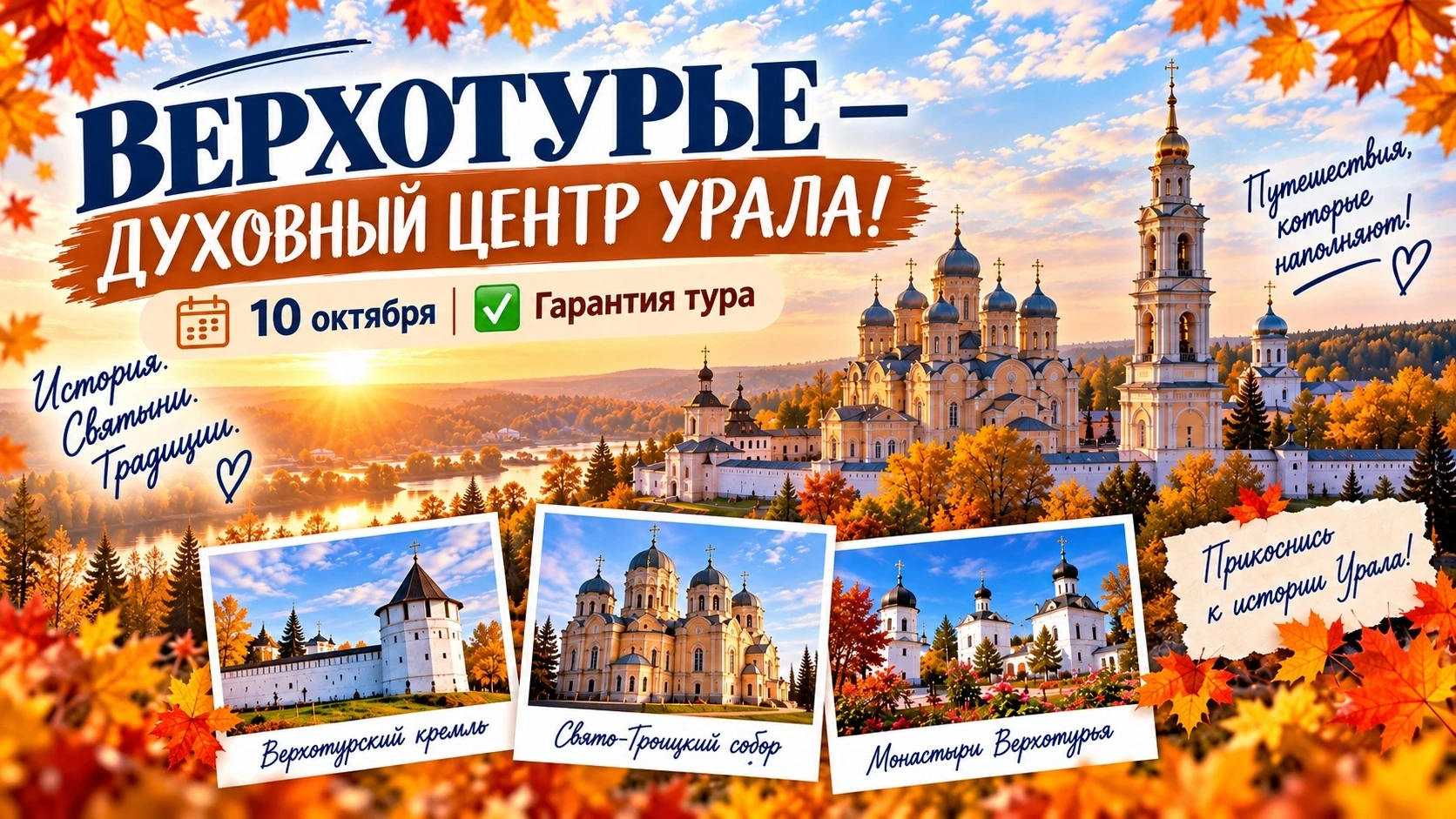⛪ ВЕРХОТУРЬЕ 10 октября.