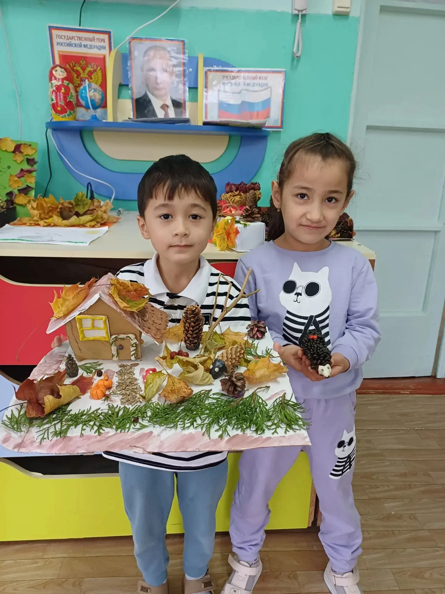 В группе "Фантазеры " прошла выставка совместных работ родителей и детей "Осенняя фанта...