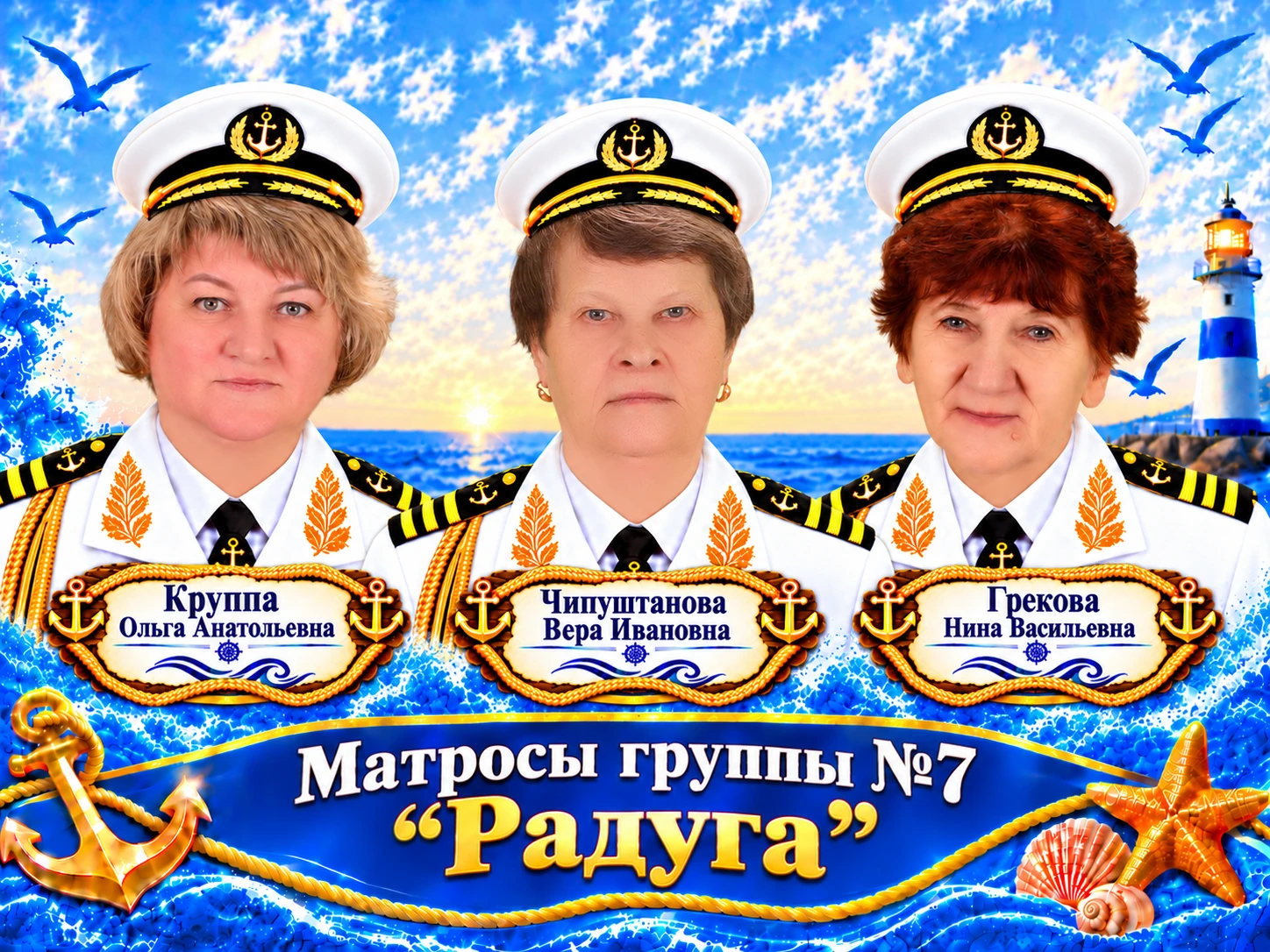 👮КОМАНДА ГРУППЫ №7 🍭: ДОВЕРИЕ И СПОКОЙСТВИЕ🧡