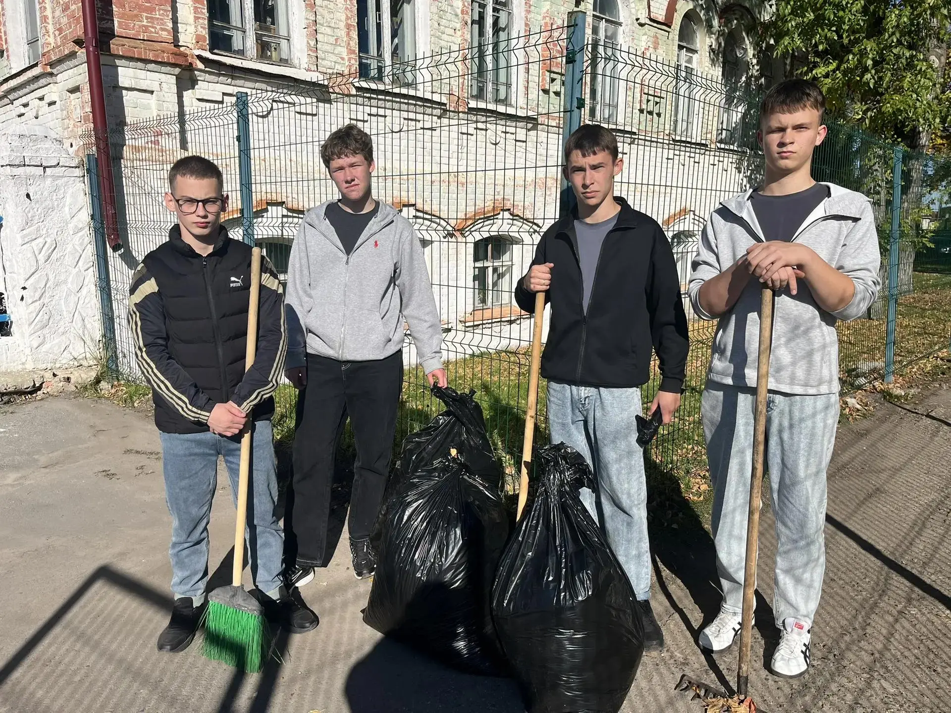 Осень — время не только для учебы, но и для добрых дел!