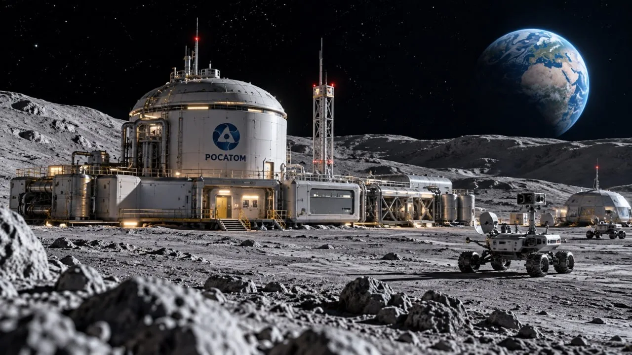 🛰 Россия построит первую в мире АЭС на Луне к 2035 году, заявил глава «Росатома». Реак...