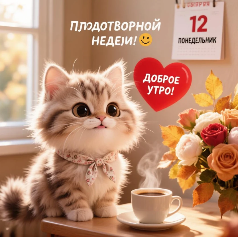 Доброе утро! 🌸❤😊
