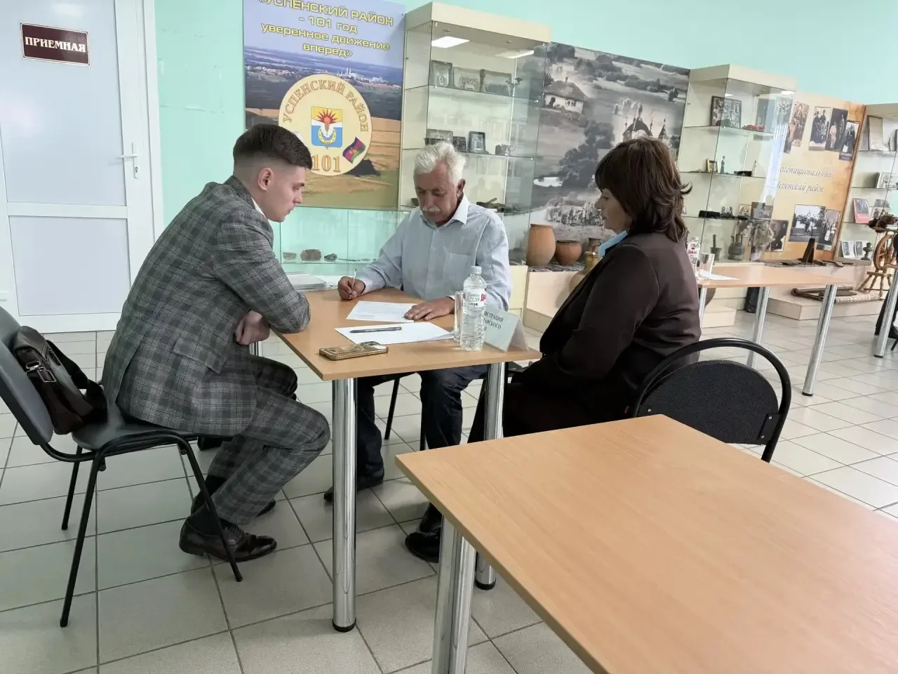 Работа мобильной приемной Губернатора Краснодарского края в Успенском районе завершена.