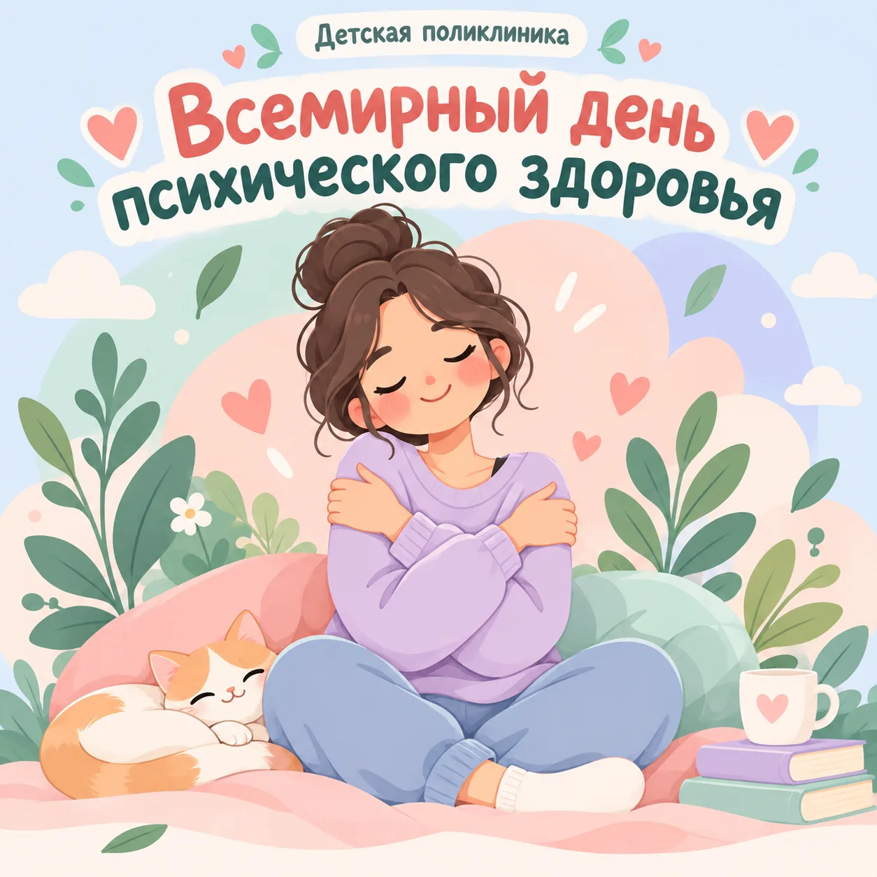 🧠 10 октября — Всемирный день психического здоровья! 💚