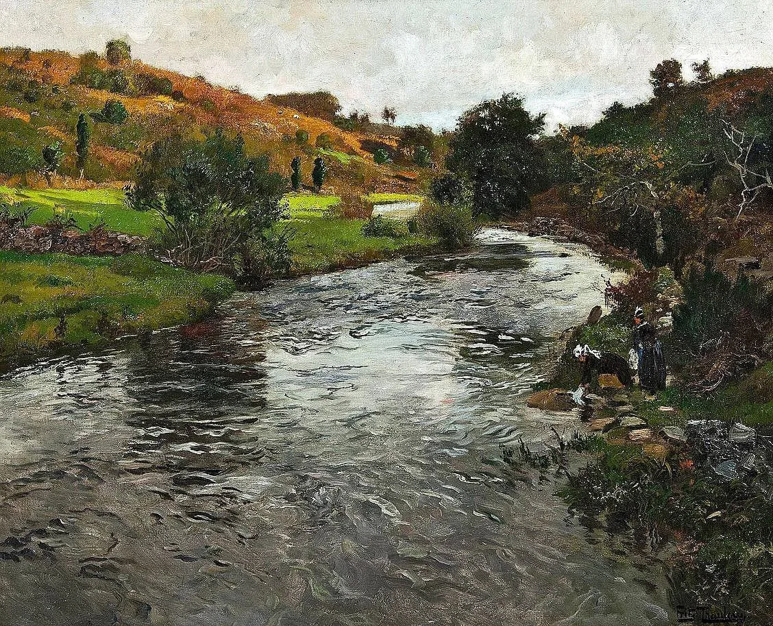 На пейзажах Фрица Таулова (1847–1906) река никогда не замирает. В этом скрыта мудрость:...