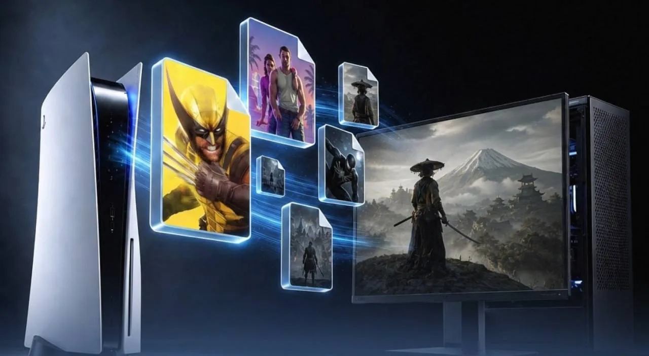 🤯 Игры с PS5 могут начать переносить на ПК всего за пару дней