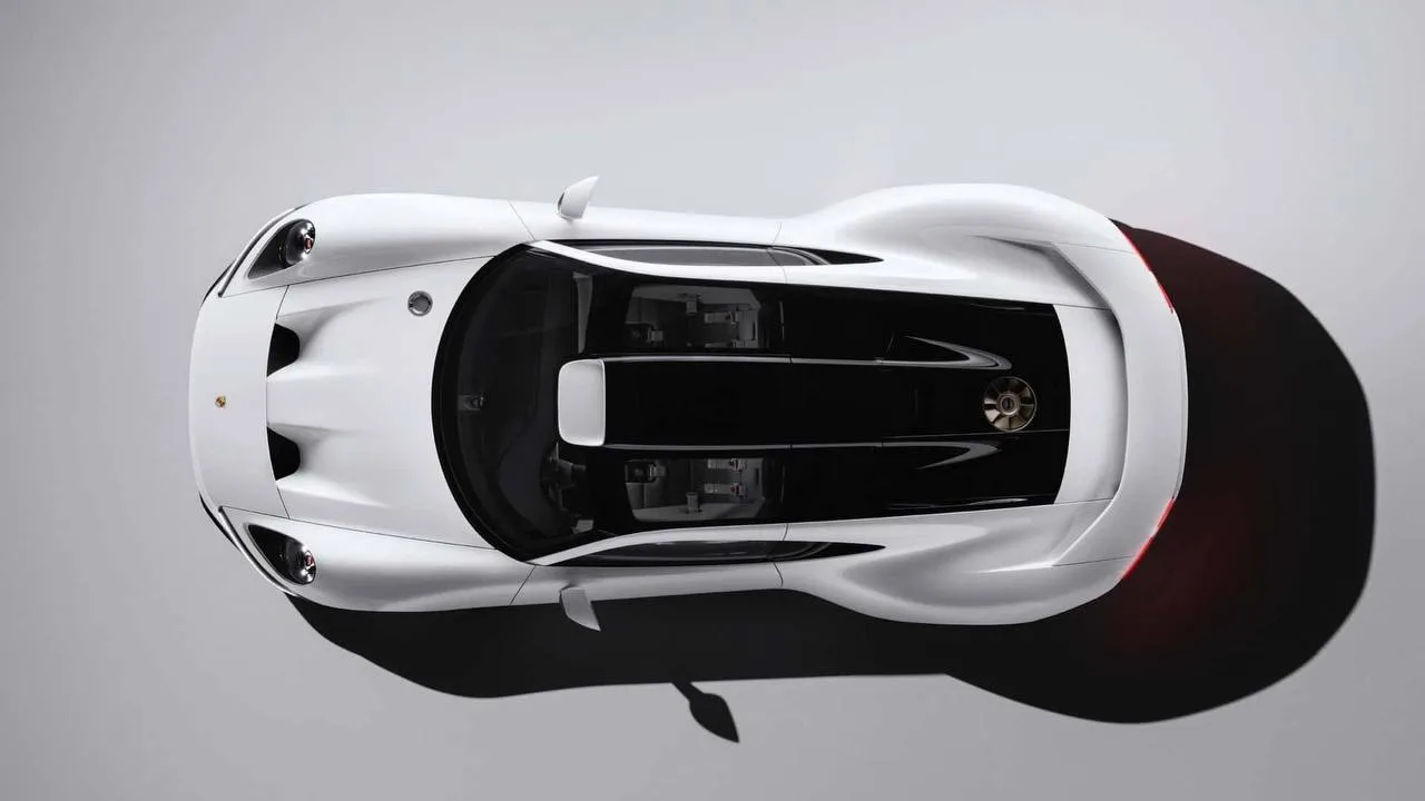 Porsche представила новый среднемоторный спорткар Mission S, который должен занять мест...