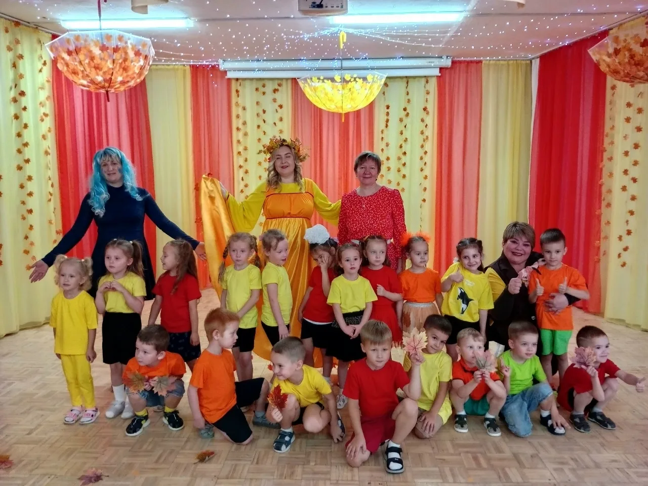 🍂🥬🥒🌶🥕Праздник Урожайной осени прошёл в средней группе " Звёздочки"( детский сад " ...