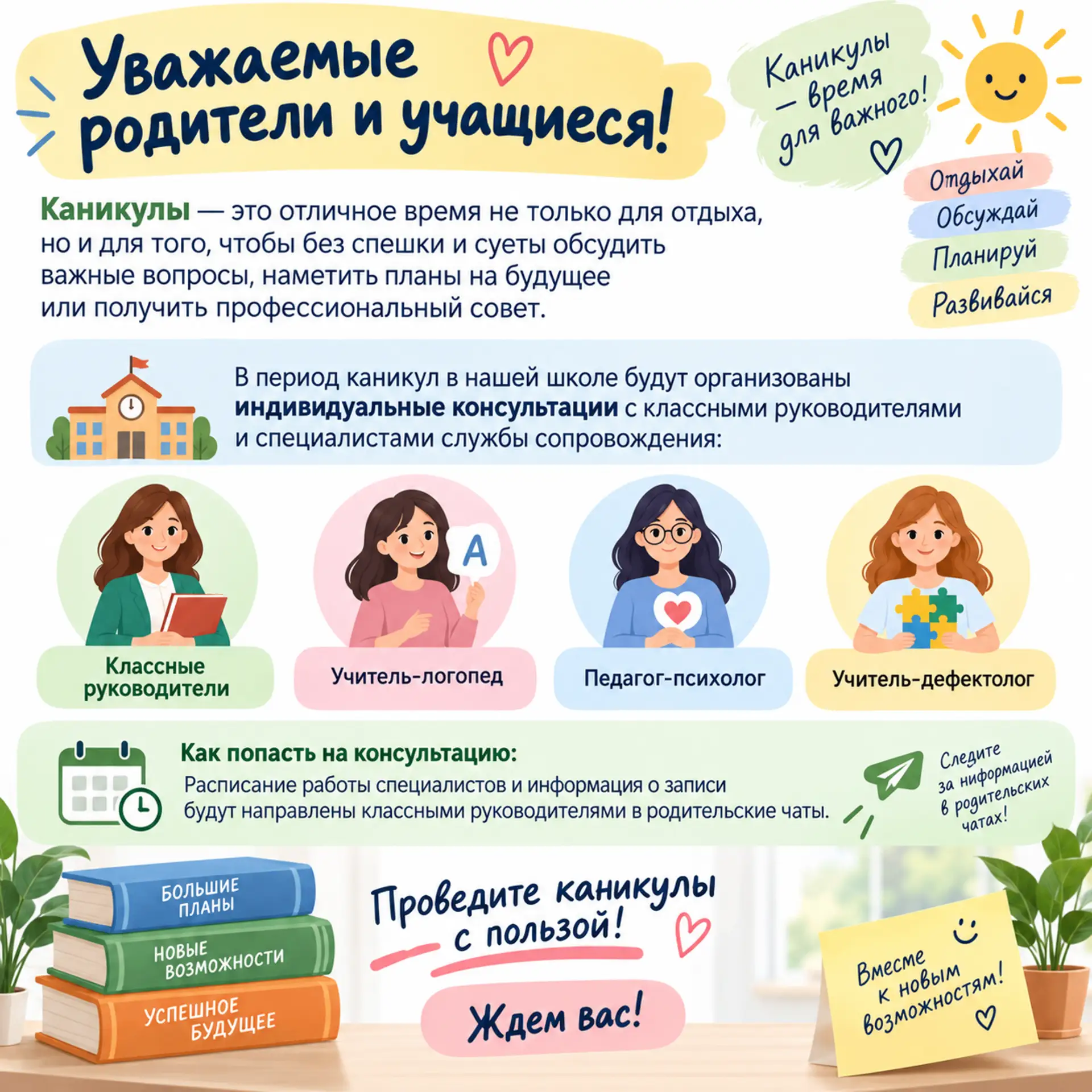Уважаемые родители и учащиеся!