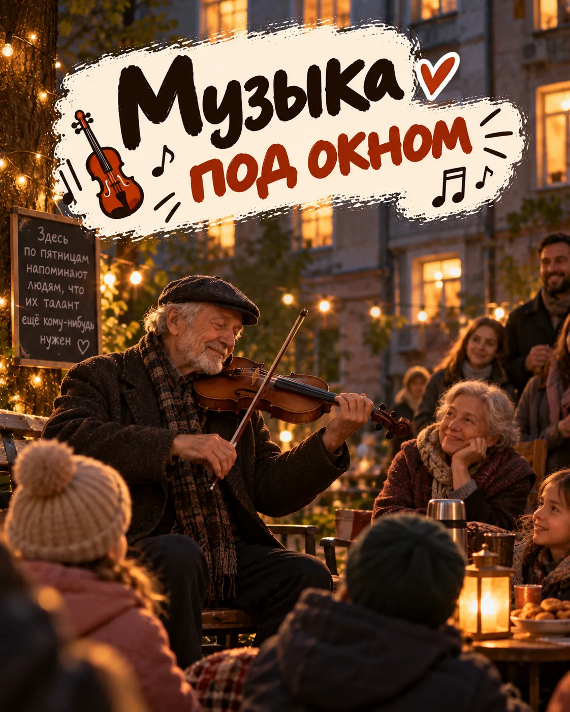 🎻 Музыка под окном