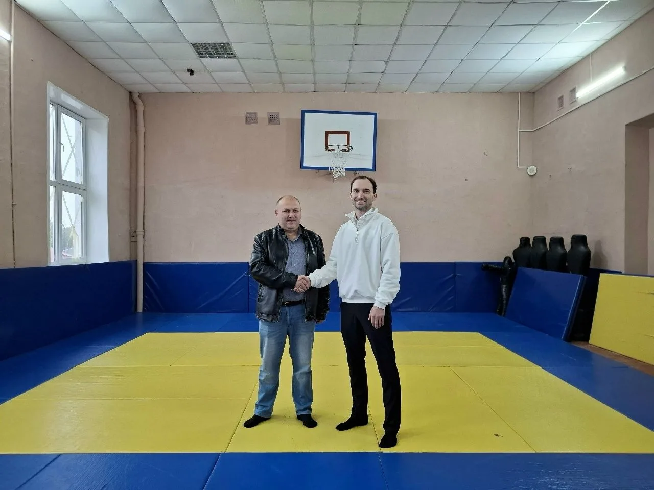 Сегодня открыли зал после косметического ремонта! В гости приехал Сысоев М. А. — руково...