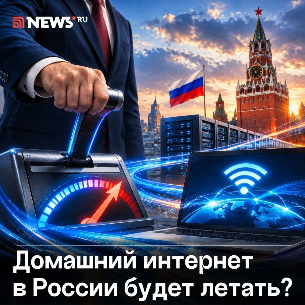 Домашний интернет хотят разогнать до 1 Гбит/с в каждой многоэтажке.