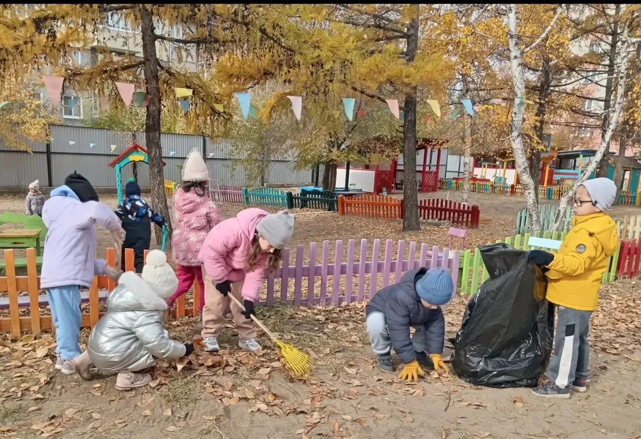 👋 Трудовой десант «Орешек»