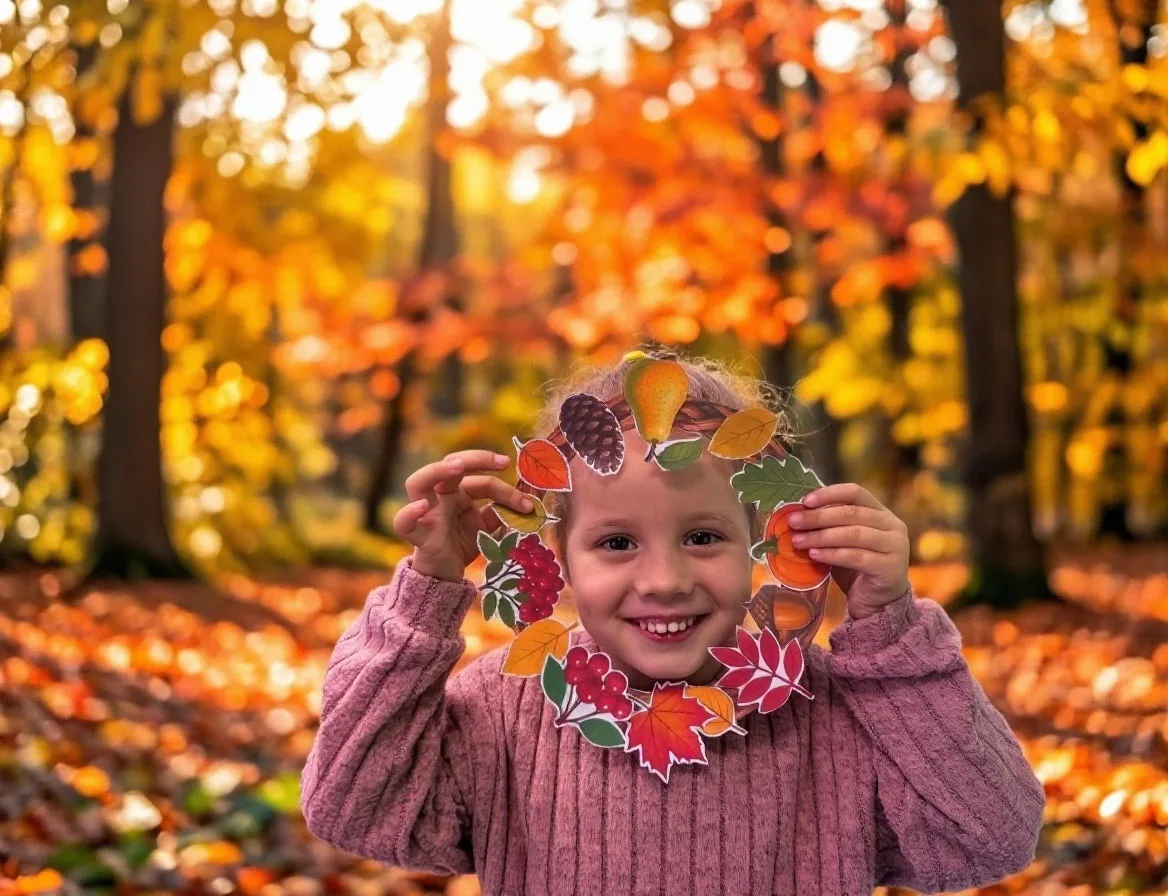 «Наши воспитанники в объятиях осени: столько красок, столько эмоций! 📸🍂