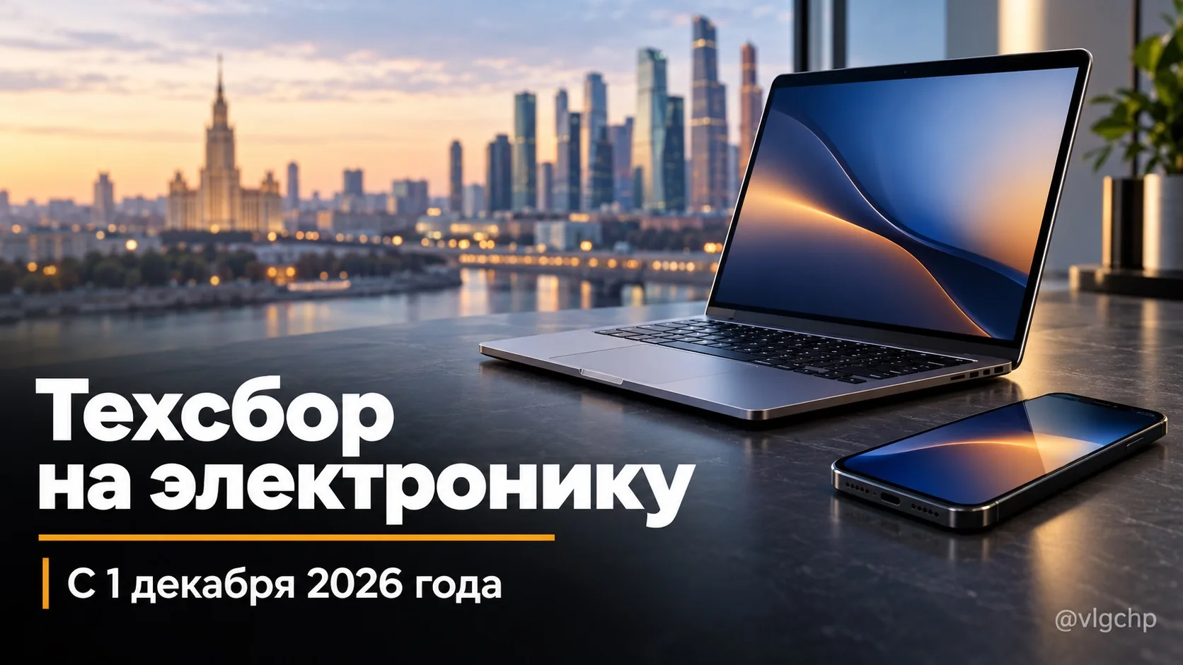 Техсбор на электронику введут с 1 декабря