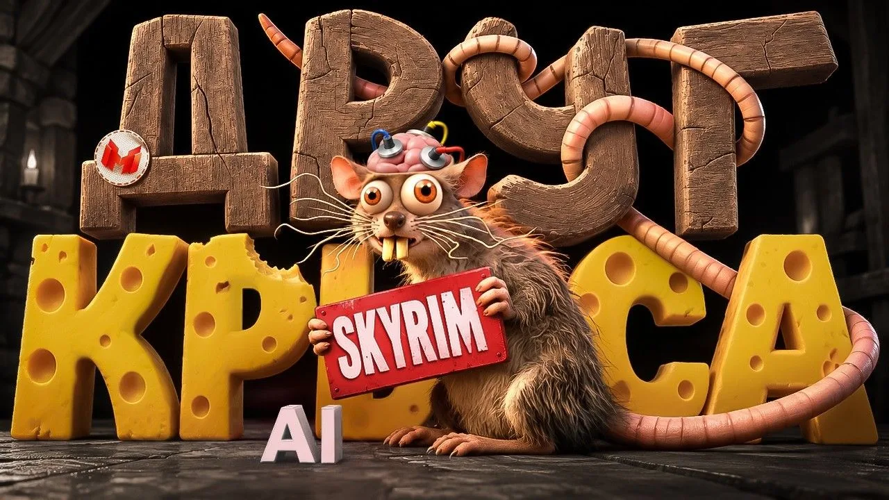 [Marmok] Я загрузил 🧠 Друга в ИИ Скайрим (1080p)