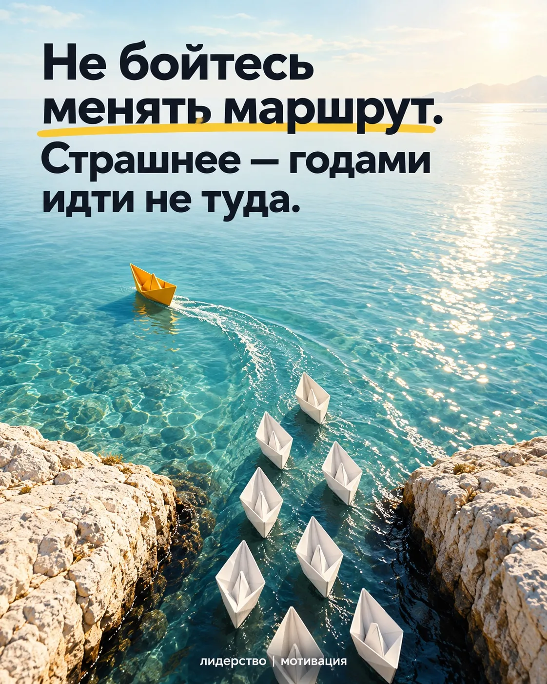 Иногда сила не в том, чтобы упрямо продолжать. А в том, чтобы вовремя признать: этот пу...