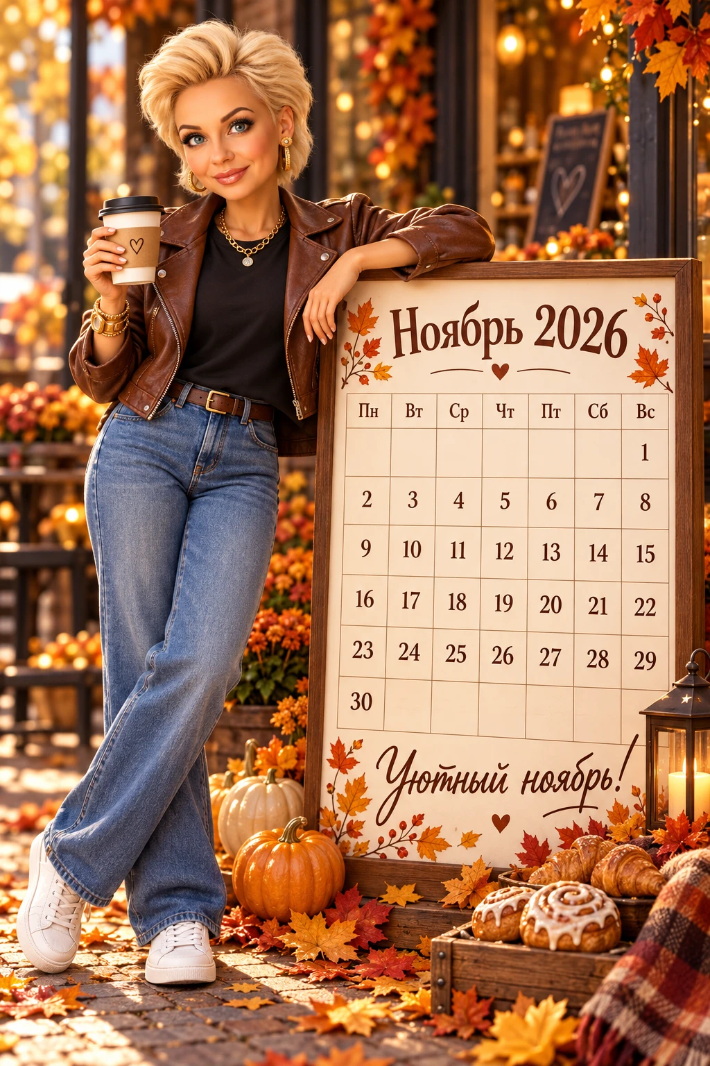 🍂 ГОТОВЬ КАЛЕНДАРЬ ОСЕНЬЮ!☕️