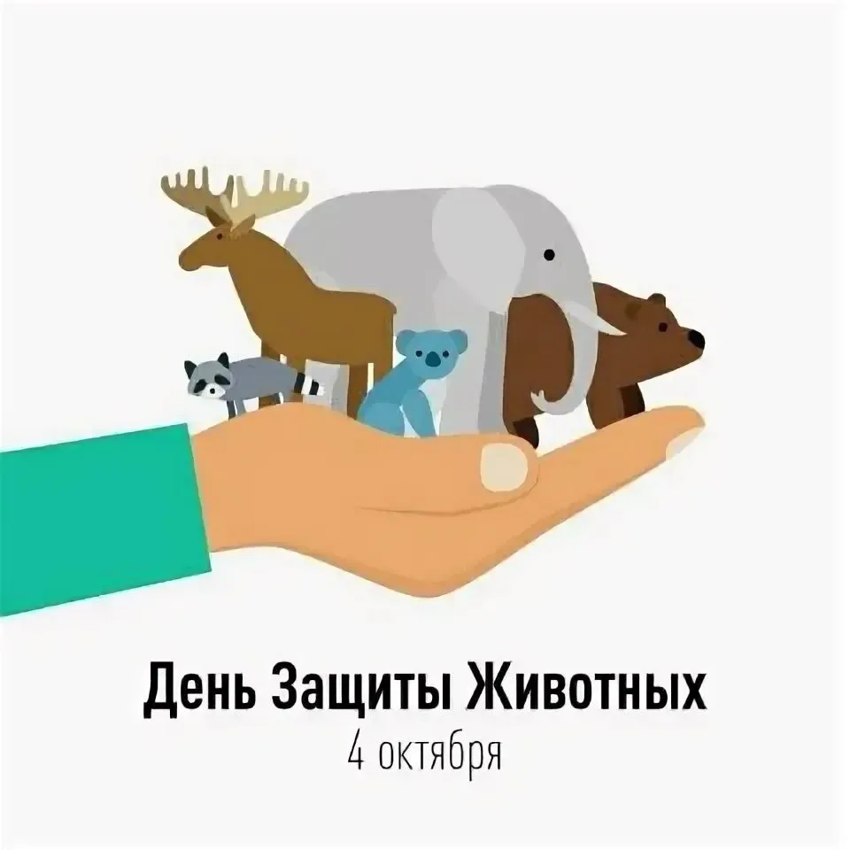 4 октября - Всемирный день защиты животных!