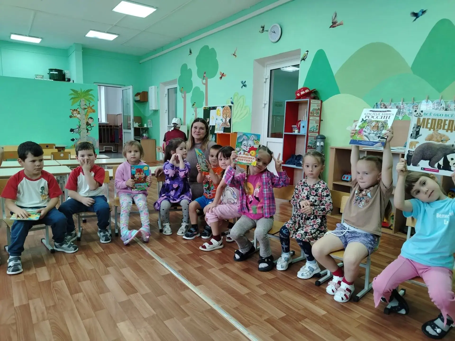 🐾 «В гостях у малышей»: к Всемирному дню защиты животных в Хомутовском детском саду №1