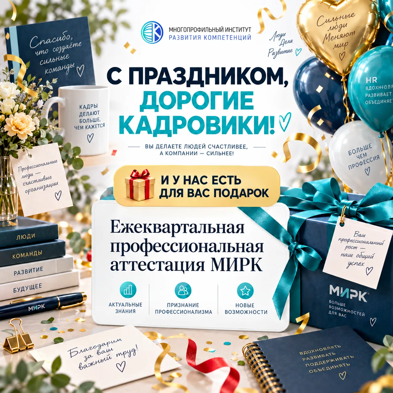 С праздником, дорогие кадровики!