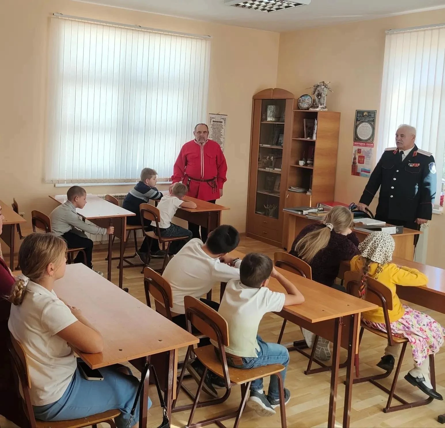 В Голубицкой прошёл патриотический урок ко Дню освобождения станицы