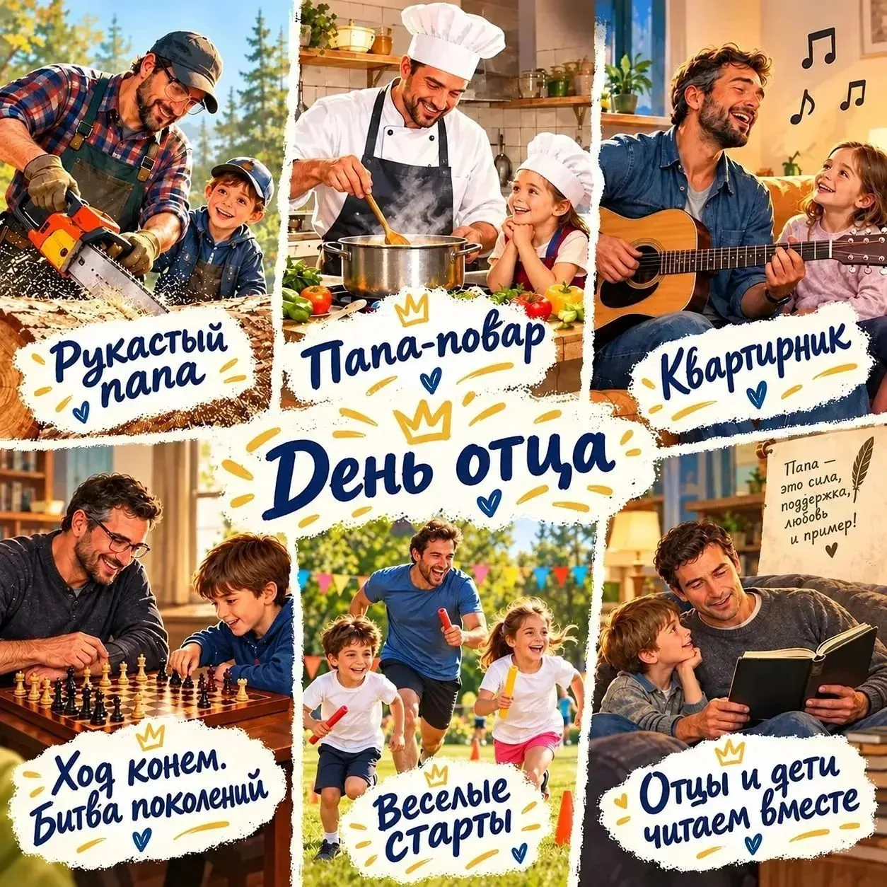 📢 День отца в гимназии 44: приглашаем пап принять участие!