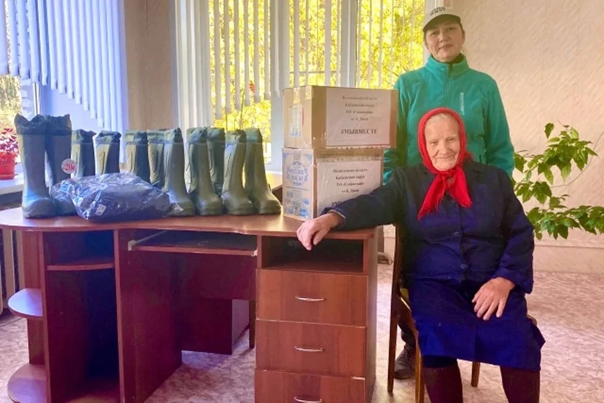 Тепло из Санинской: посылка от «бабы Люси» снова отправилась на передовую❤️