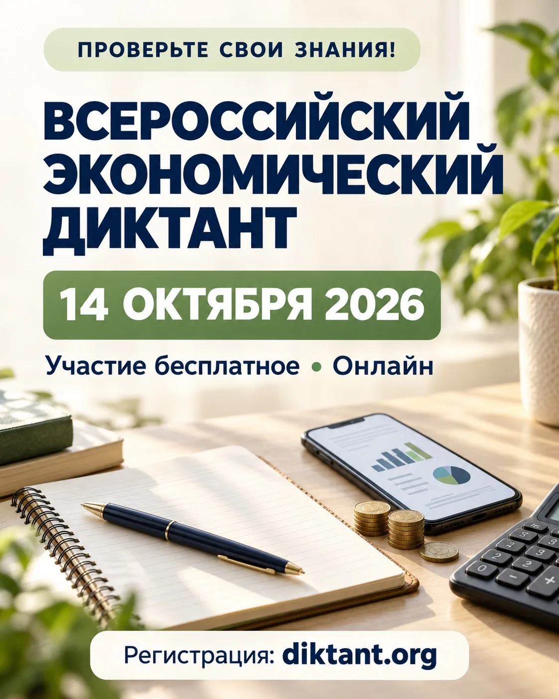 💰 Деньги считаем каждый день. А насколько хорошо разбираемся в экономике?