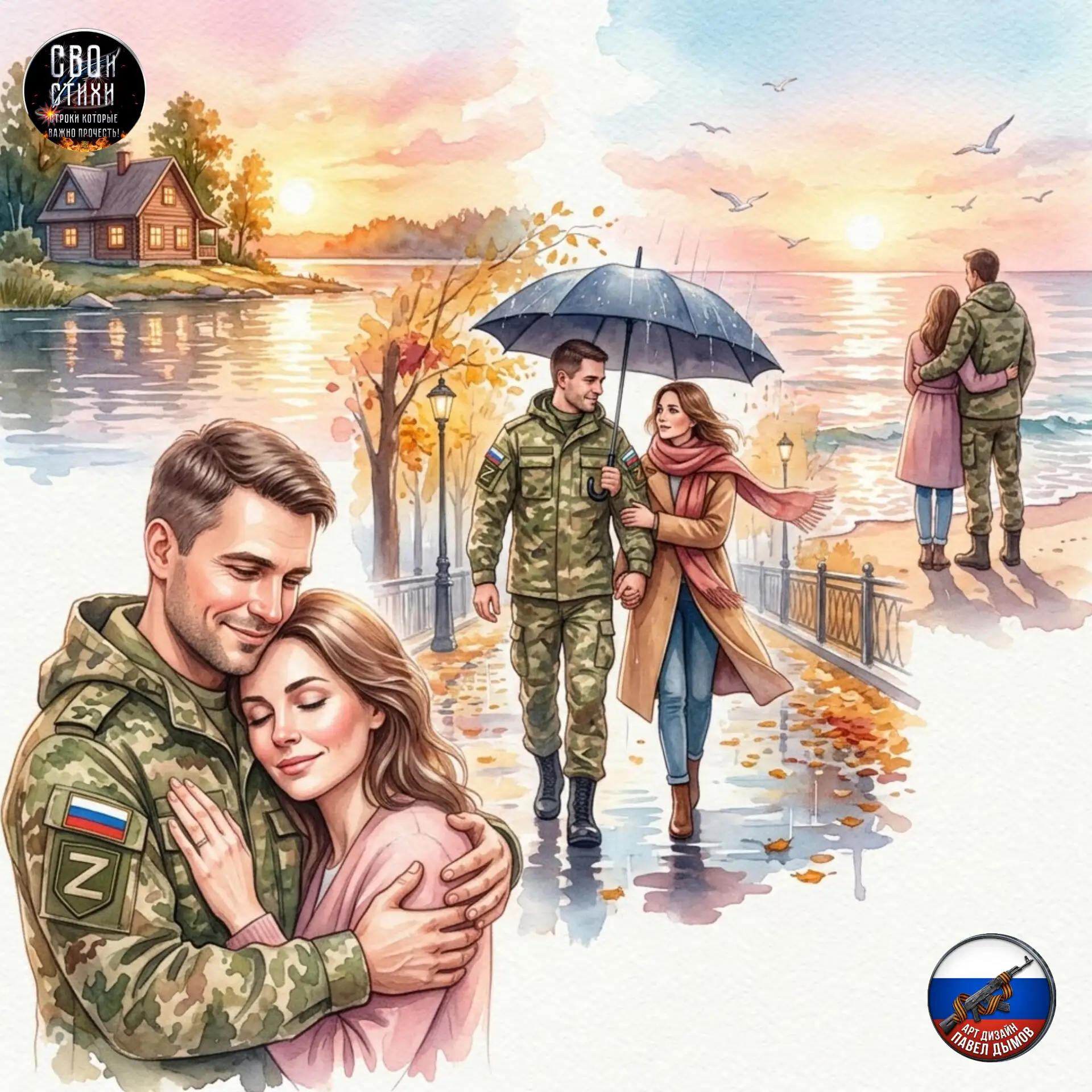 Я хочу быть твоим родным берегом,