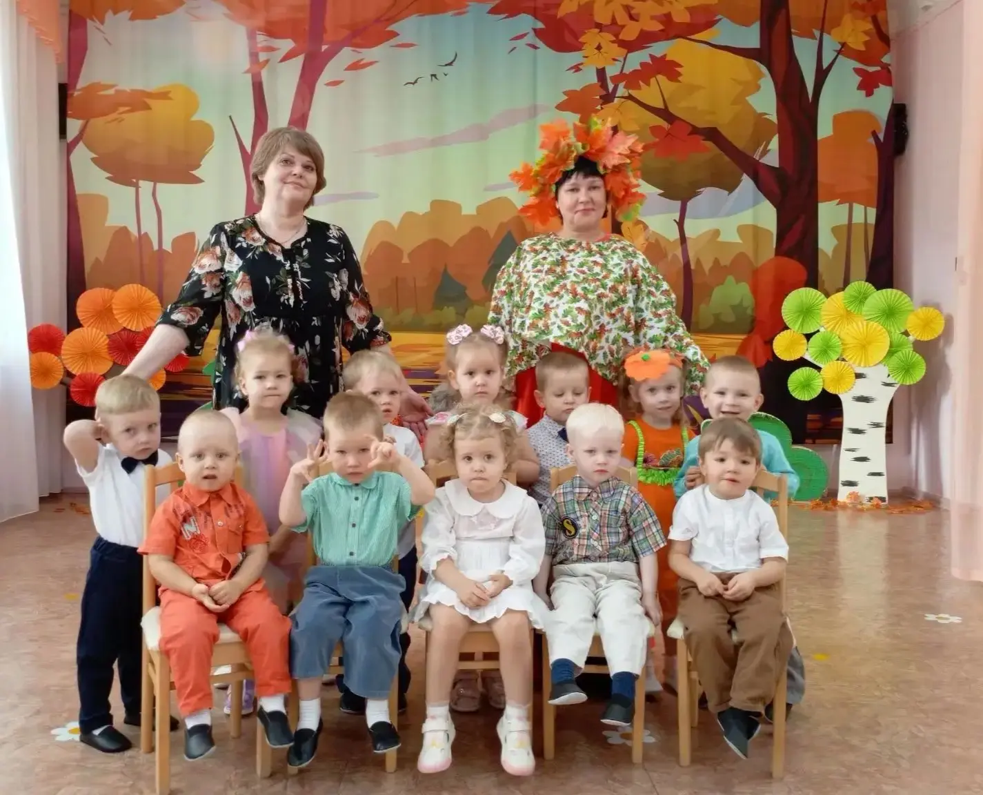 🍁Состоялся первый осенний праздник у наших малышей! 🤗