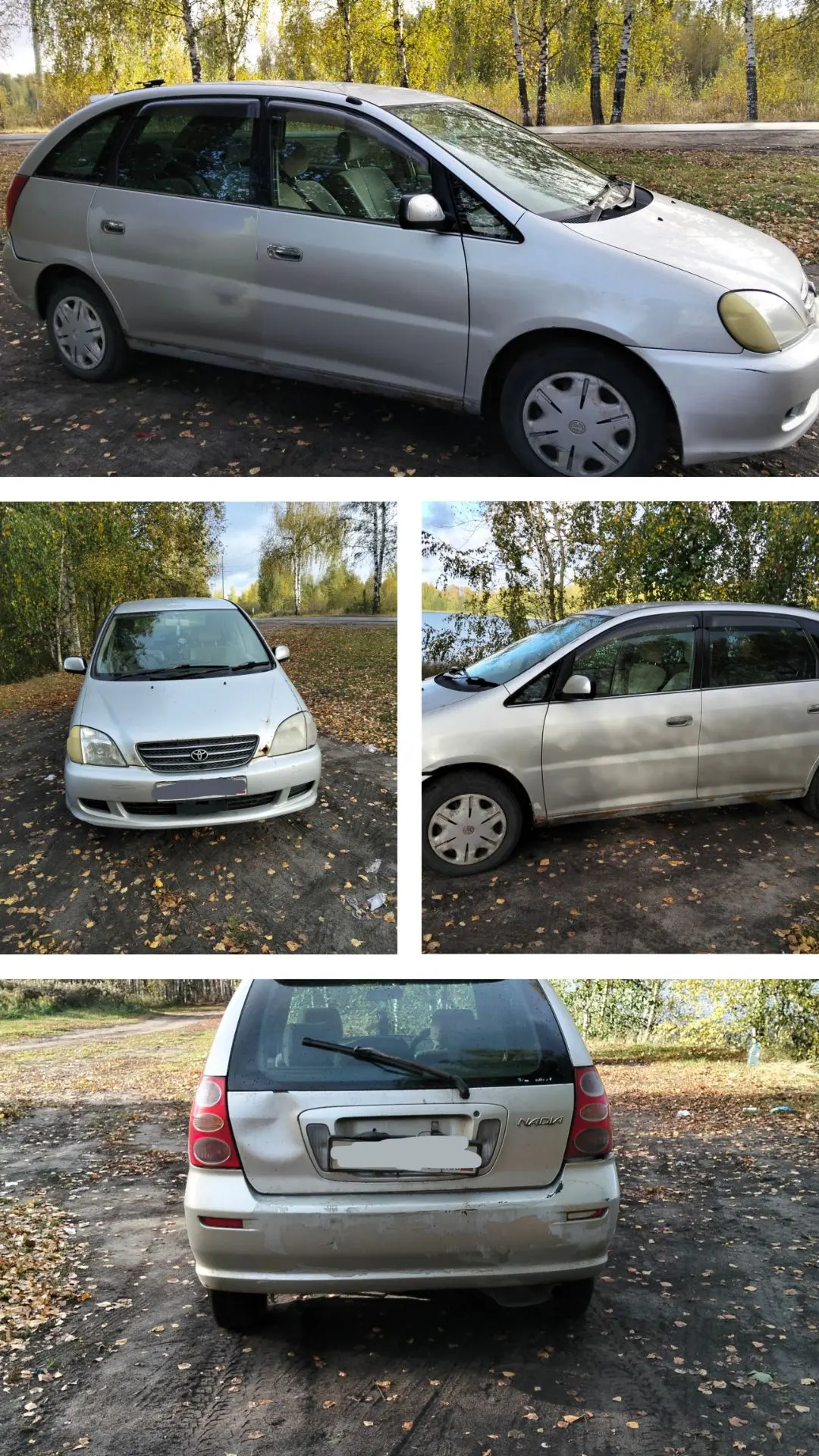 Продам в надежные руки Минивэн Тайота Надия, 2000 г., автомат, 2.0 л, 135 л. с. , право...