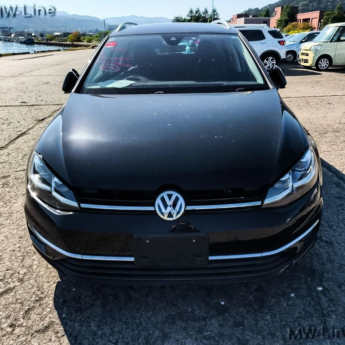 VOLKSWAGEN GOLF: красавчик уже на ярде и ждёт корабль для отправки во Владивосток