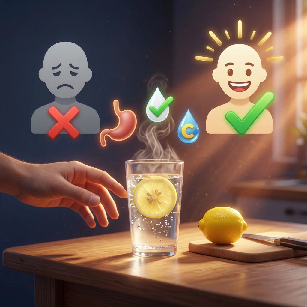 🍋 Тёплая вода с лимоном утром — не миф