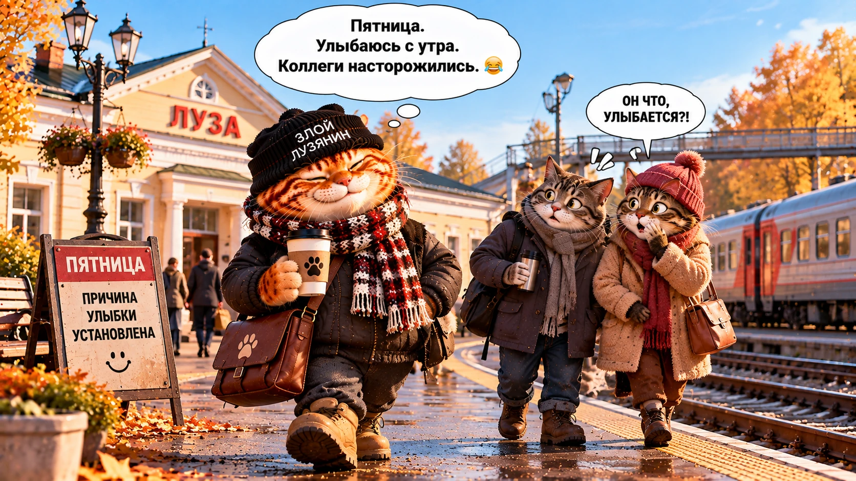 ☀️ Доброе утро, лузяне!