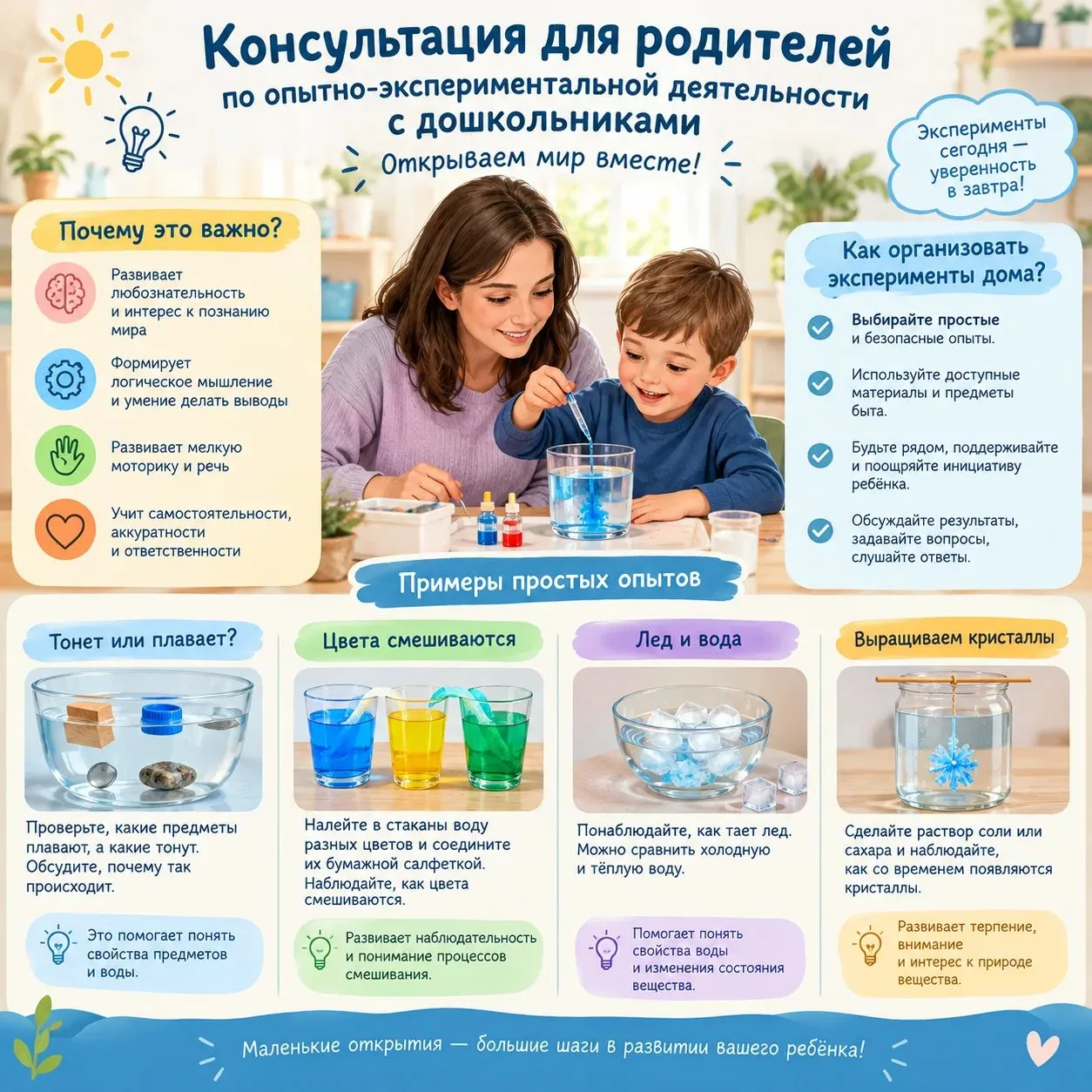 Опытно-экспериментальная деятельность: развиваем любознательность и исследовательские н...