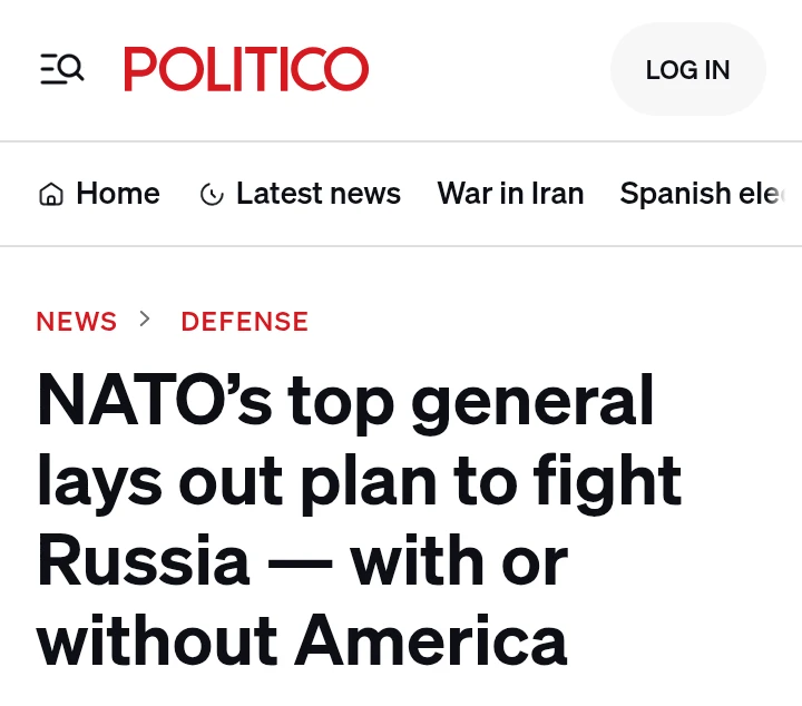 Politico: НАТО разработало план войны с Россией