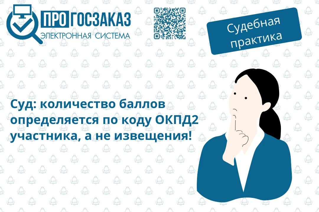 Требование к количеству баллов определяется исходя из кода ОКПД2 товара, предложенного ...