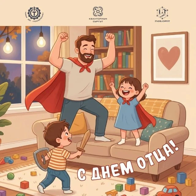 Проведите День отца вместе!
